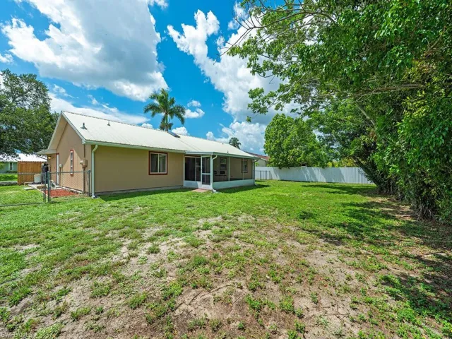 Large Fenced Backyard