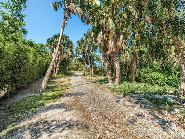 Private beach pathway