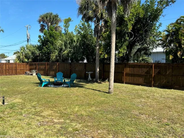 Back Yard area
