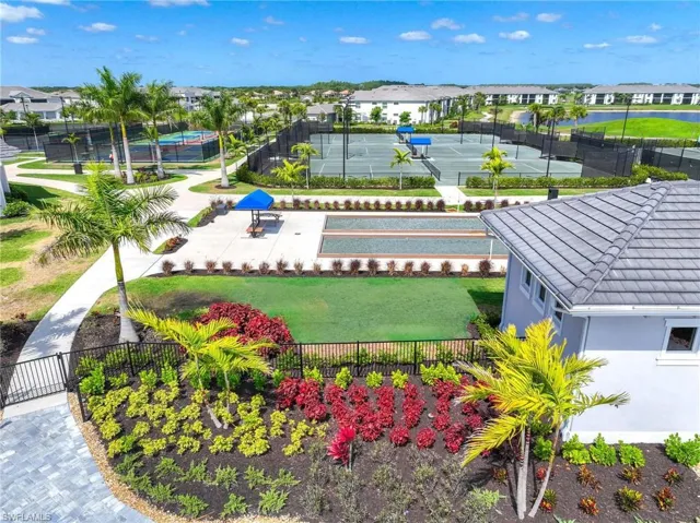 Bird's eye view featuring a residential view