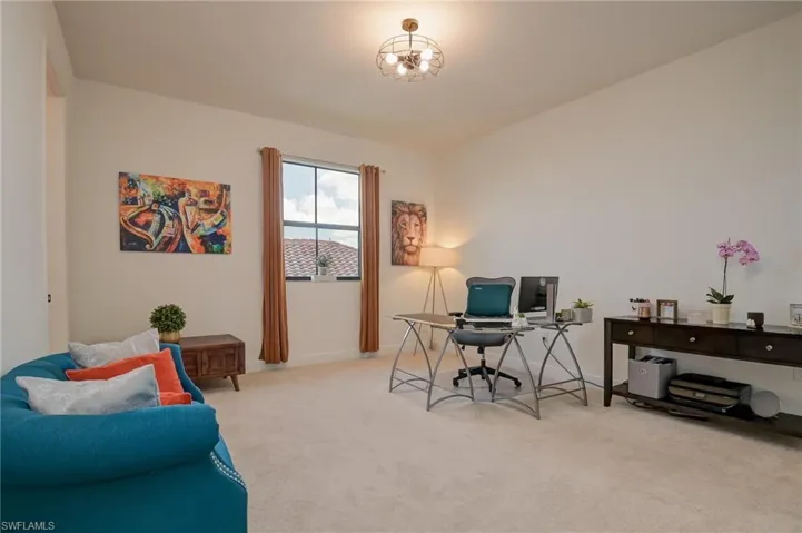 Upstairs bedroom 3 (used as office)