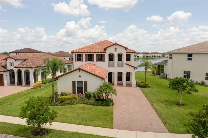 Extensive driveway
