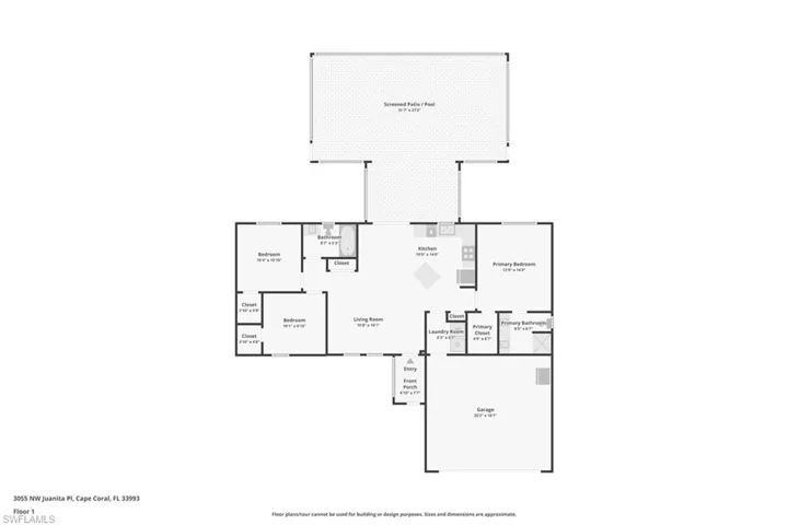 3055 NW Juanita  PL, Cape Coral, FL 33993