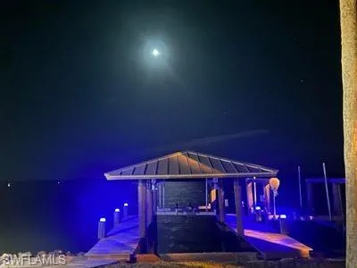 Full Moon over Johnson Bay at night.   Fish are POPPING!