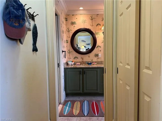 Primary closet and bathroom