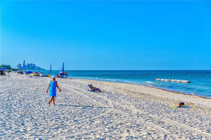 Water view featuring nearby beach