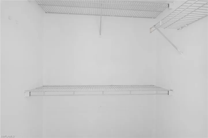 View of spacious closet