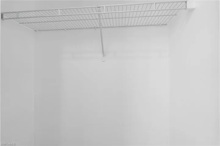 View of spacious closet