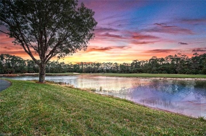 Sunset over Lake