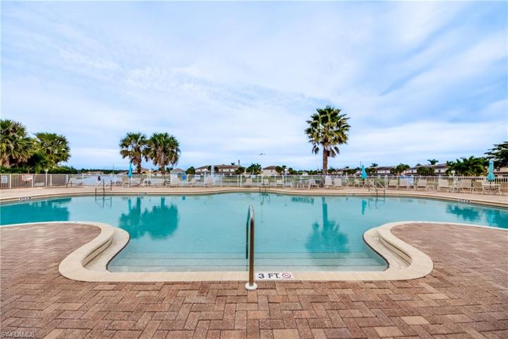 Heated resort style pool