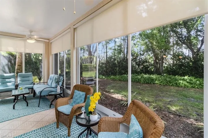 Four season lanai adds wonderful added living/entertaining space year round,