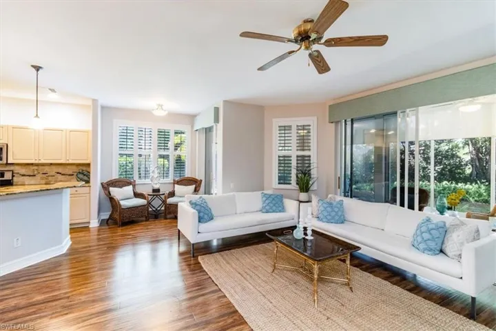 open concept living room.