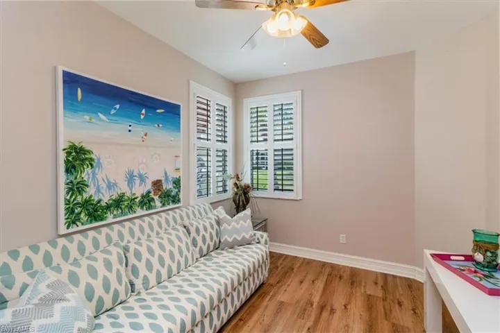Make this your office with sleeper sofa or third bedroom for guests.
