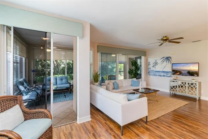Pull chairs over to the living room.  An entertainers delight!