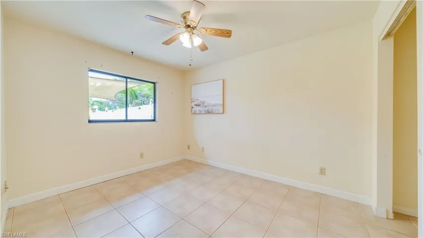 This Bedroom is in the Rear of the Home