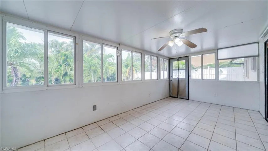 Endless Possibilities in this 18' x 10' Florida Room