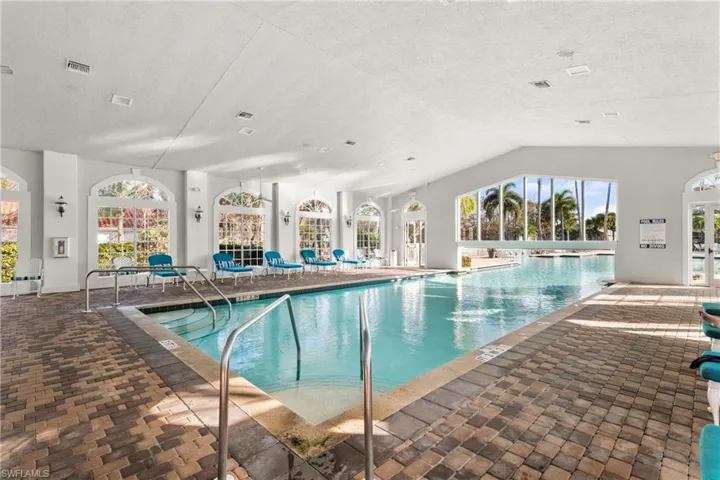 View of pool