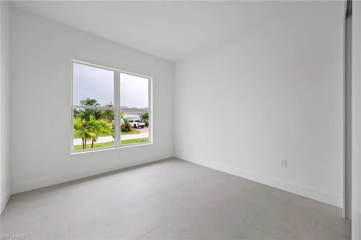 Spare room with baseboards