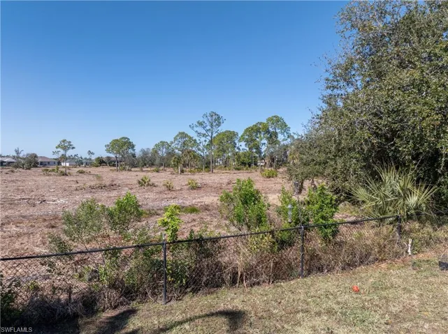 View of yard featuring a rural view
