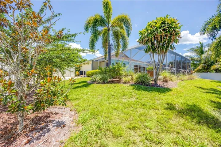 Fenced in Backyard