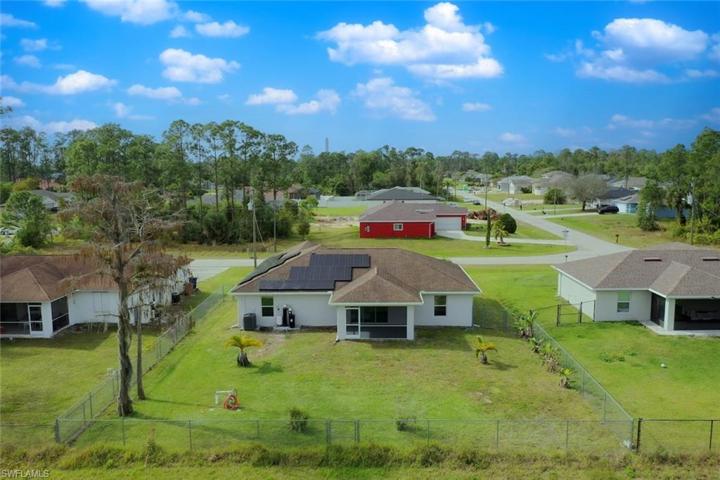 Nice size lot and fenced yard