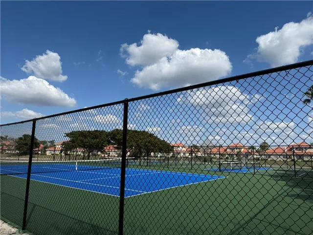 Resurfaced pickle ball and tennis courts!