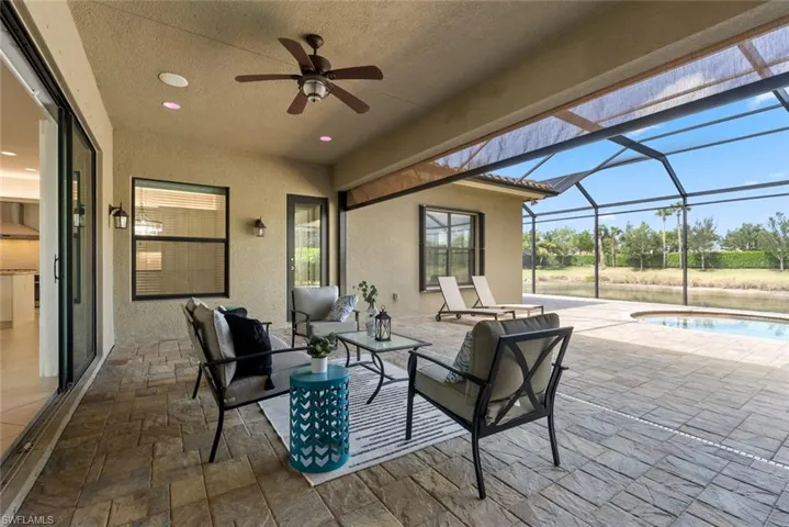 Motorized storm smart screens provide storm protection