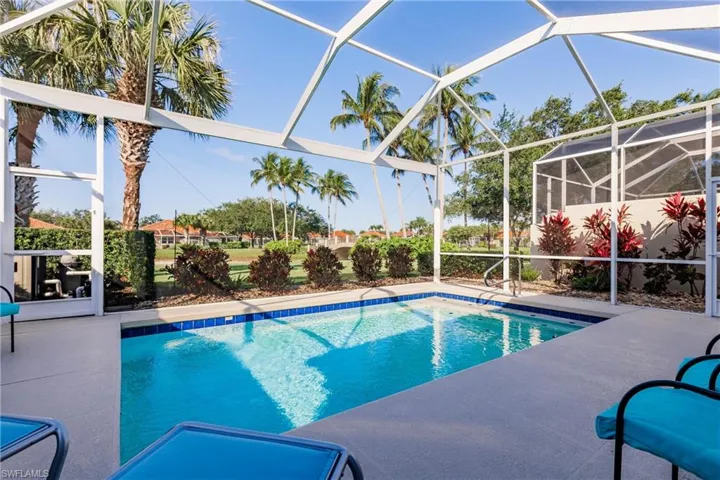 Privacy and relaxation! Extra long yard and bridge views from your pool!