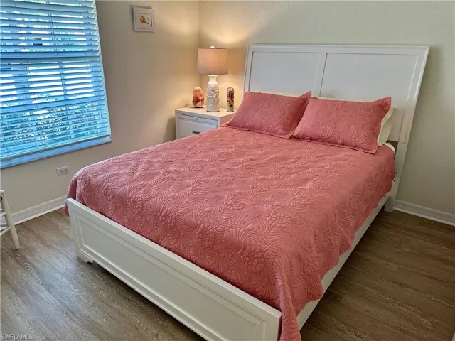 The lovely 2nd bedroom is perfect for guest.