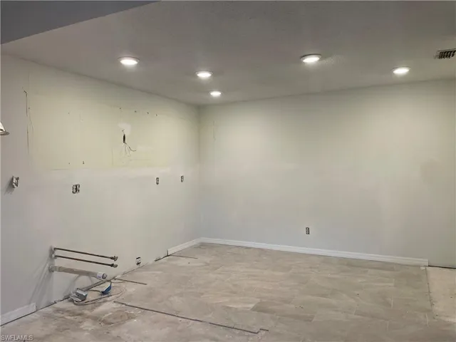 Kitchen - needs cabinets and appliances