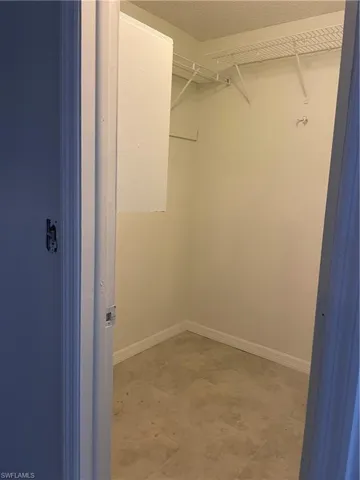 Primary closet