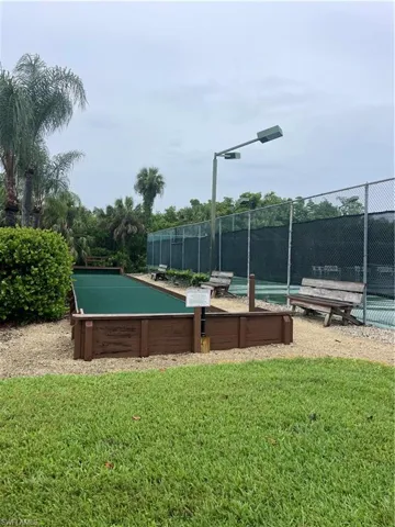 Bocce court