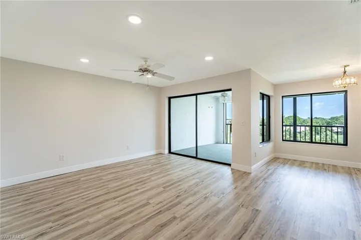 Living Room/Dining Room is open and spacious