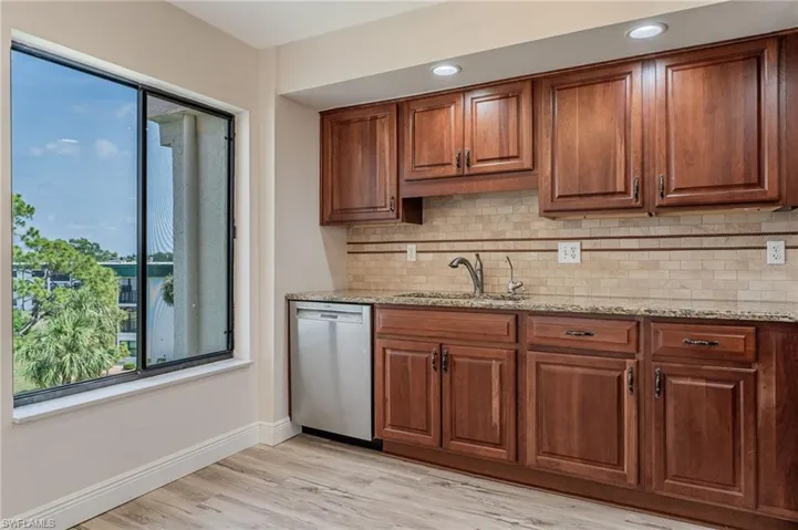 Cherry Cabinets and Granite Counter Tops