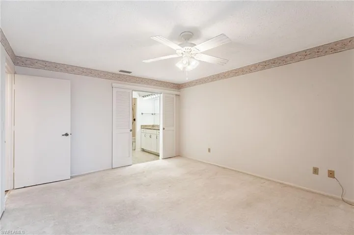 Master Bedroom with ceiling fan