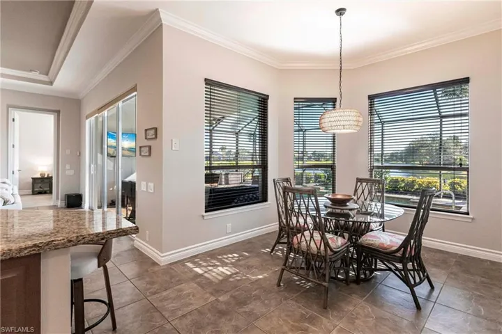 Kitchen nook.