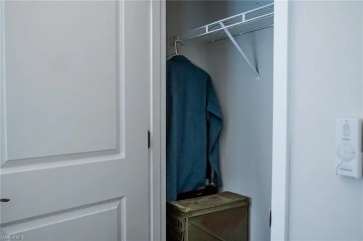 View of closet