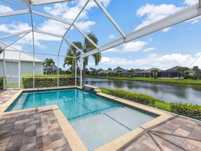 Custom Built Pool w/ Waterfall & Sun Shelf