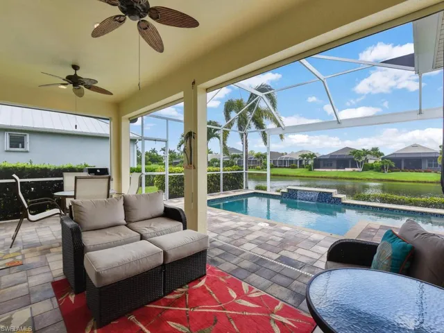 Long Covered Area On Lanai