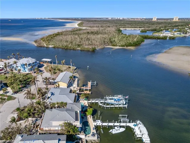 That's Bunche Beach in the background with Punta Rassa and Sanibel beyond