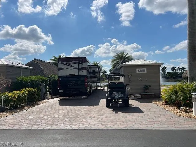 View of vehicle parking