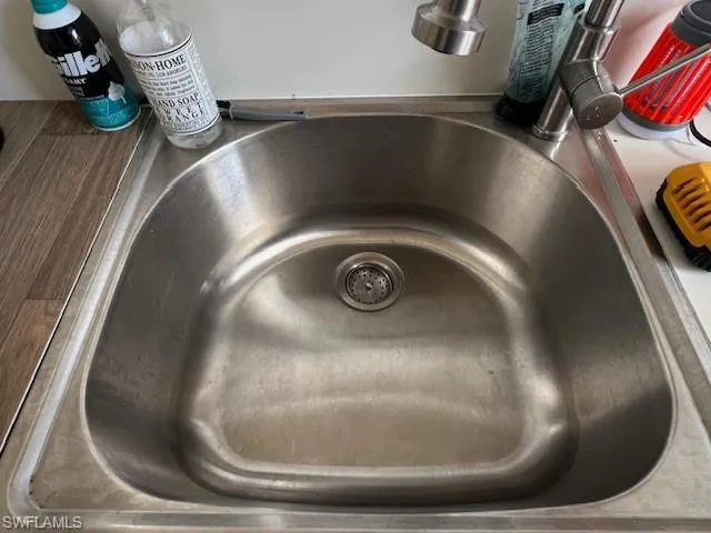 Room details with a sink