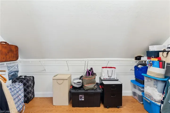 View of storage room