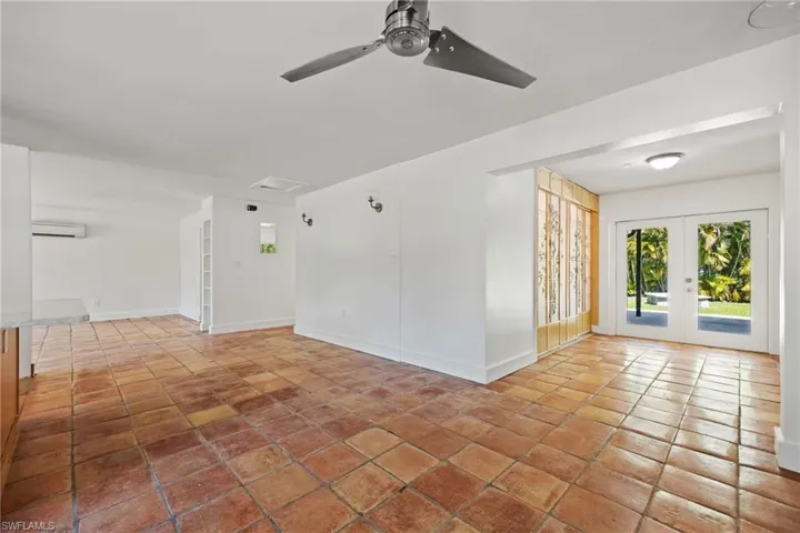 Open kitchen & great room to covered patio