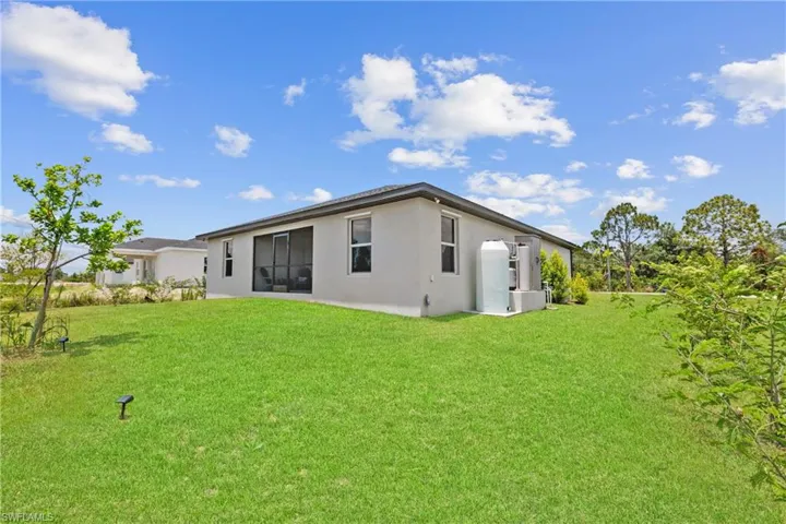 View from yard back Corner + Termite System installed around Home