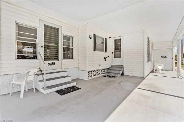 Entrance to property
