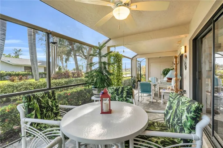 Screened-in Lanai has shades, access from Living Rm and each bedroon, with plenty of natural light