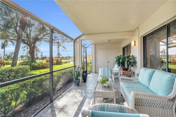Screened-in Lanai has shades, access from Living Rm and each bedroon, with plenty of natural light