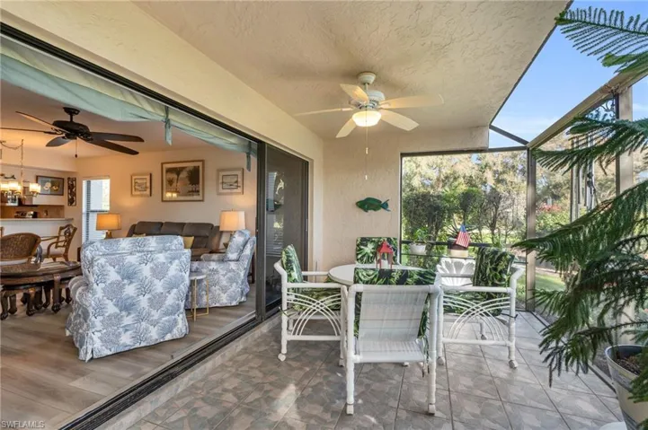 Outdoor/Indoor Living at its finest! Screened-in Lanai brings the outdoor beauty inside and provides another 300 sf of living space.
