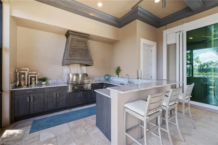 Outdoor kitchen
